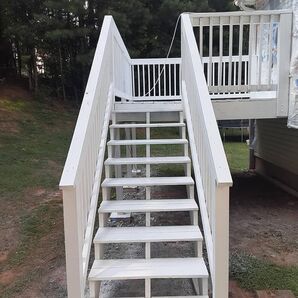 Before and After Deck Painting Services in Lawrenceville, GA (2)