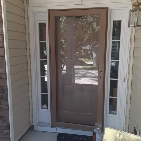Entry Door Painting in Lawrenceville, GA (3)