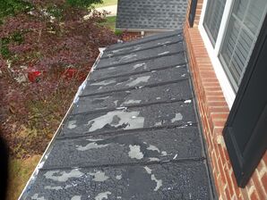 Before & After Metal Roof Painting in Lawrenceville, GA (1)
